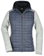 Ladies´ Knitted Hybrid Jacket (JN771)