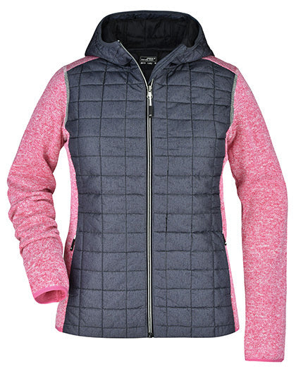 Ladies´ Knitted Hybrid Jacket (JN771)