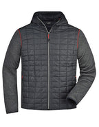 Men´s Knitted Hybrid Jacket (JN772)