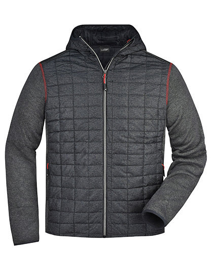 Men´s Knitted Hybrid Jacket (JN772)