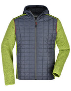 Men´s Knitted Hybrid Jacket (JN772)