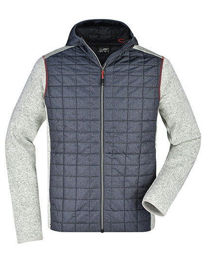 Men´s Knitted Hybrid Jacket (JN772)