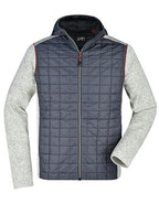 Men´s Knitted Hybrid Jacket (JN772)