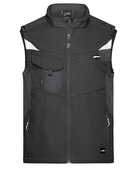 Workwear Softshell Vest -STRONG- (JN845)