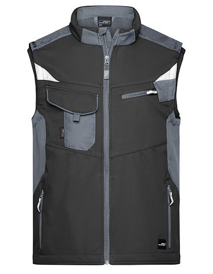 Workwear Softshell Vest -STRONG- (JN845)