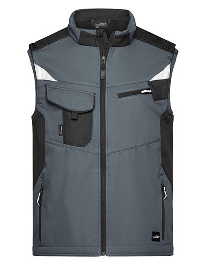 Workwear Softshell Vest -STRONG- (JN845)