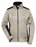 Ladies´ Knitted Workwear Fleece Jacket -STRONG- (JN861)