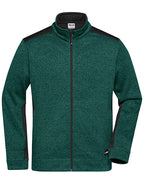 Men´s Knitted Workwear Fleece Jacket -STRONG- (JN862)
