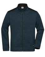 Men´s Knitted Workwear Fleece Jacket -STRONG- (JN862)