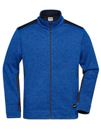 Men´s Knitted Workwear Fleece Jacket -STRONG- (JN862)