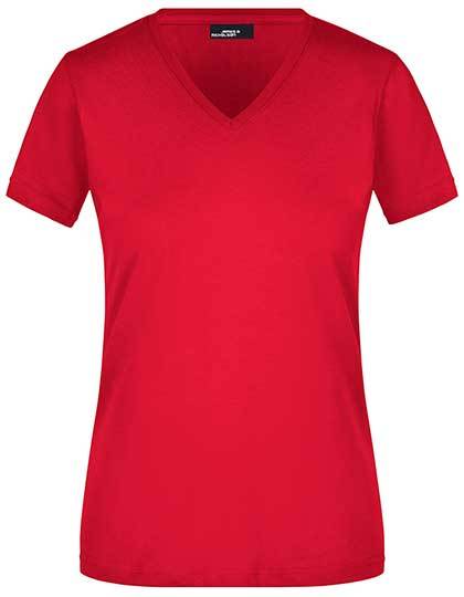 Ladies´ Slim Fit V-T (JN972)