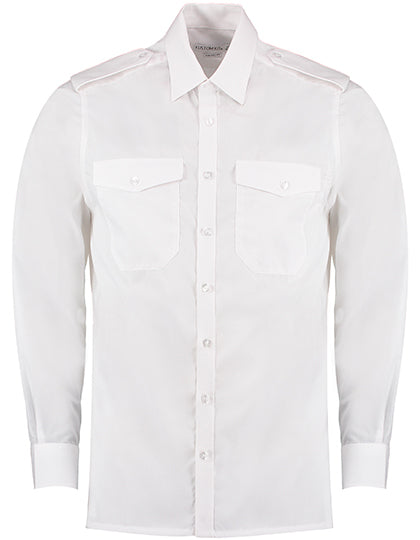 Men´s Tailored Fit Pilot Shirt Long Sleeve (K134)