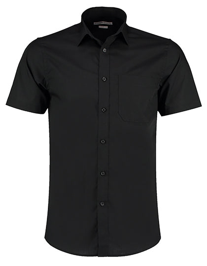 Men´s Tailored Fit Poplin Shirt Short Sleeve (K141)