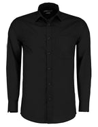Men´s Tailored Fit Poplin Shirt Long Sleeve (K142)