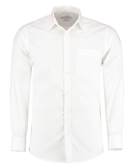 Men´s Tailored Fit Poplin Shirt Long Sleeve (K142)