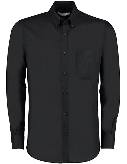 Men`s Slim Fit Workwear Oxford Shirt Long Sleeve (K184)