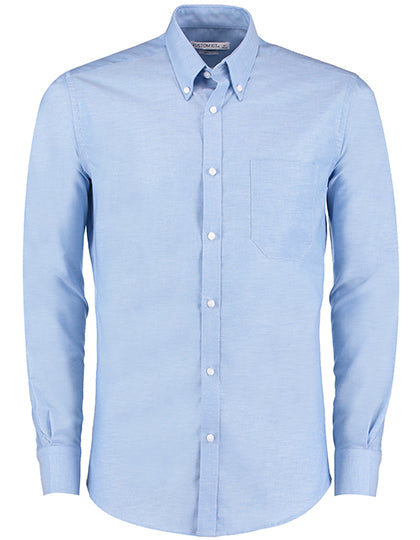 Men`s Slim Fit Workwear Oxford Shirt Long Sleeve (K184)