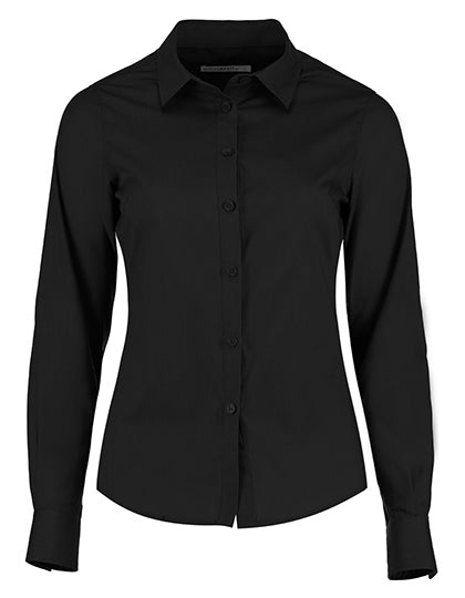 Women´s Tailored Fit Poplin Shirt Long Sleeve (K242)