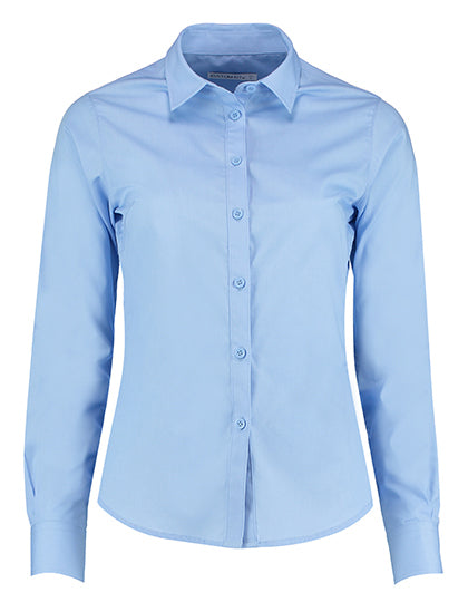 Women´s Tailored Fit Poplin Shirt Long Sleeve (K242)