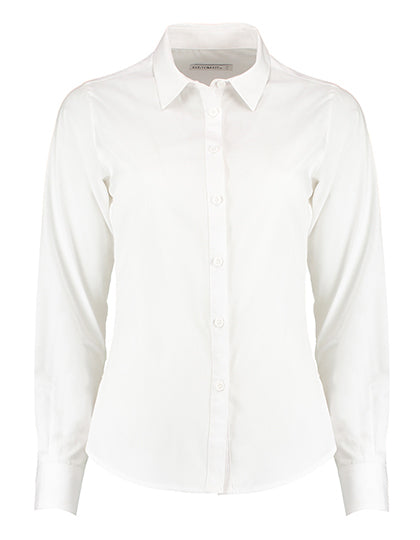 Women´s Tailored Fit Poplin Shirt Long Sleeve (K242)