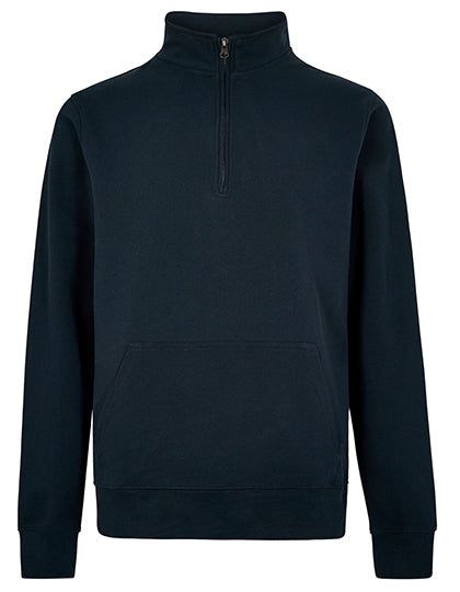 Regular Fit 1/4 Zip Pique Sweatshirt (K339)
