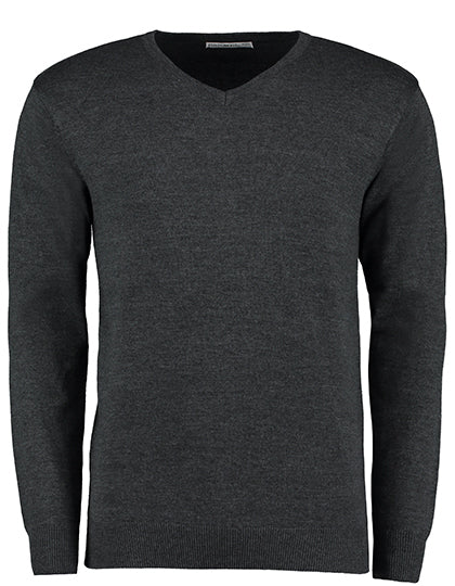 Regular Fit Arundel V-Neck Sweater (K352)