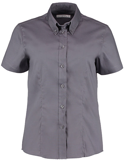 Women´s Tailored Fit Corporate Oxford Shirt Short Sleeve (K701)