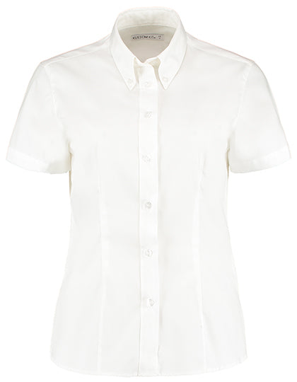 Women´s Tailored Fit Corporate Oxford Shirt Short Sleeve (K701)