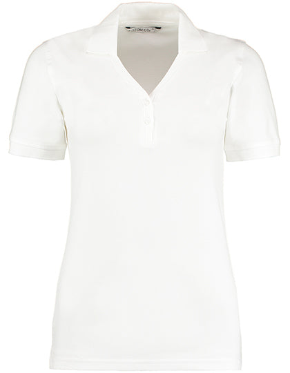 Regular Fit Comfortec® V Neck Polo (K732)