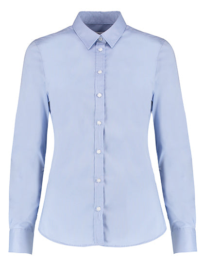 Women´s Tailored Fit Stretch Oxford Shirt Long Sleeve (K782)