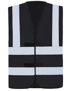 Hi-Vis Safety Vest With 4 Reflective Stripes Hannover (KX140)