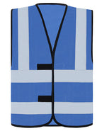 Hi-Vis Safety Vest With 4 Reflective Stripes Hannover (KX140)