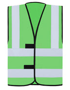 Hi-Vis Safety Vest With 4 Reflective Stripes Hannover (KX140)