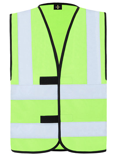 Hi-Vis Safety Vest With 4 Reflective Stripes Hannover (KX140)