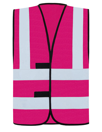 Hi-Vis Safety Vest With 4 Reflective Stripes Hannover (KX140)