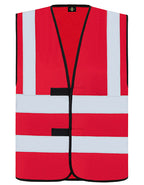 Hi-Vis Safety Vest With 4 Reflective Stripes Hannover (KX140)