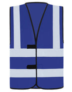 Hi-Vis Safety Vest With 4 Reflective Stripes Hannover (KX140)