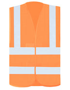 Hi-Vis Safety Vest With 4 Reflective Stripes Hannover (KX140)