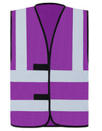 Hi-Vis Safety Vest With 4 Reflective Stripes Hannover (KX140)