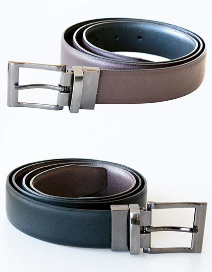 Elegant Two-Color Reversible Belt Schaffhausen (KX152)