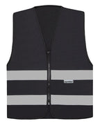 Hi-Vis Safety Vest Cologne With Front Zipper (KX217)