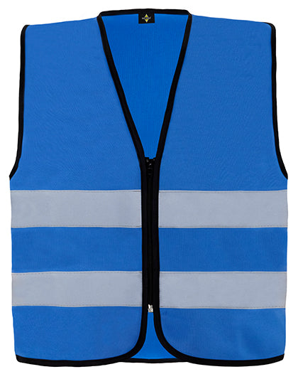 Hi-Vis Safety Vest Cologne With Front Zipper (KX217)