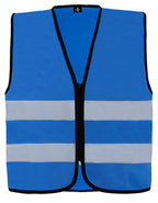 Hi-Vis Safety Vest Cologne With Front Zipper (KX217)