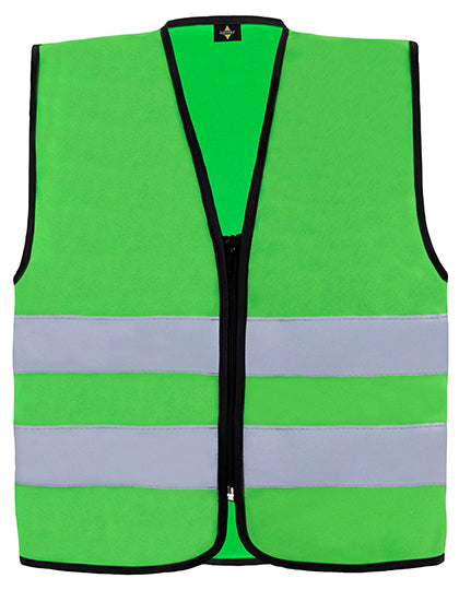 Hi-Vis Safety Vest Cologne With Front Zipper (KX217)