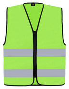 Hi-Vis Safety Vest Cologne With Front Zipper (KX217)