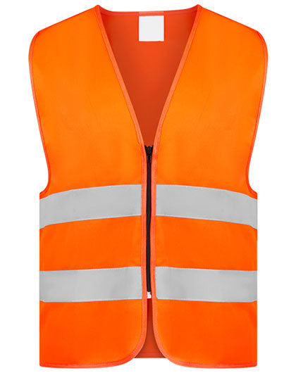Hi-Vis Safety Vest Cologne With Front Zipper (KX217)