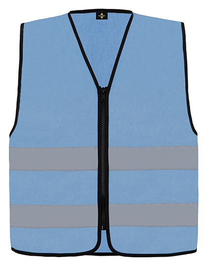 Hi-Vis Safety Vest Cologne With Front Zipper (KX217)