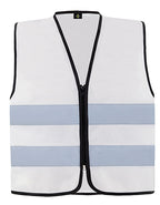 Hi-Vis Safety Vest Cologne With Front Zipper (KX217)