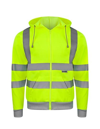 Hi-Vis Workwear Hooded Sweat-Jacket Galway (KX422)