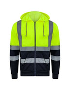 Hi-Vis Workwear Hooded Sweat-Jacket Galway (KX422)